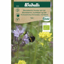 Blomstermix, humler og bier økologisk